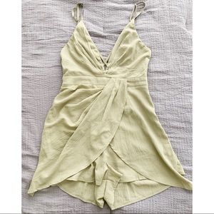 Luxxel Pleated Strappy Romper